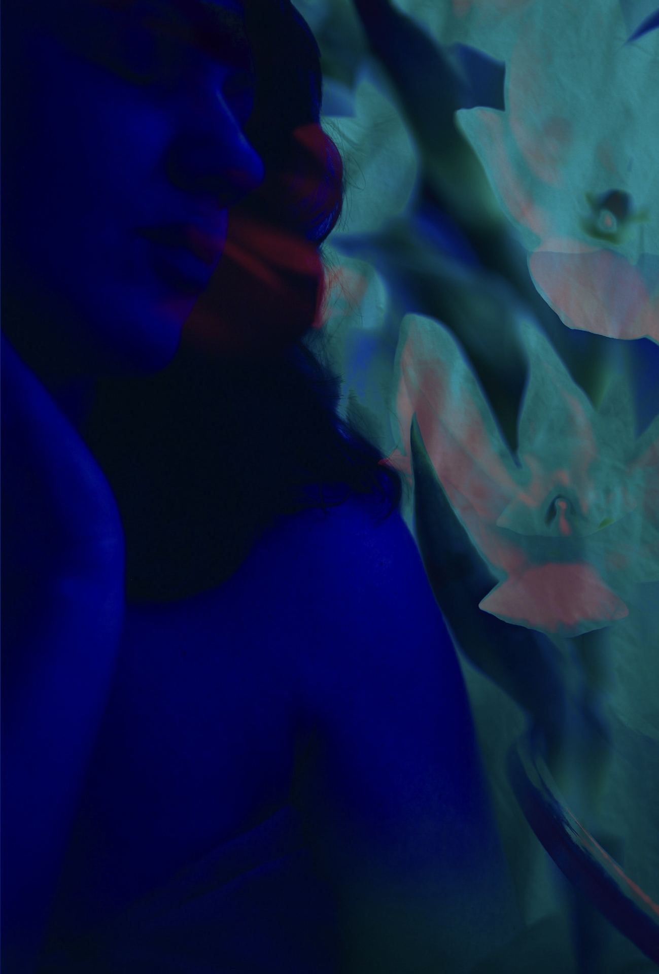 Aqua, No. 07 — Surface Tension, archival pigment print by Fegg Mou